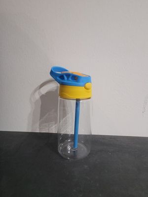 Kindertrinkflasche gelb/blau
