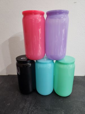 Plastik-Tumbler farbig