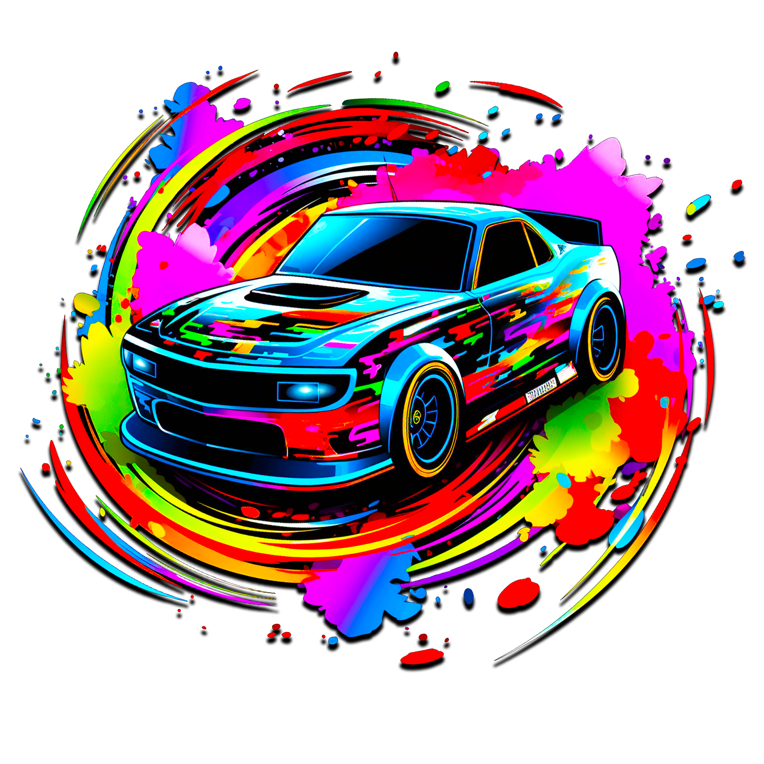 Race Car Special  DTF Printed T-Shirt