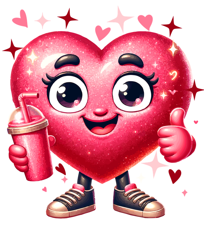Be Mine - Valentine Heart - DTF