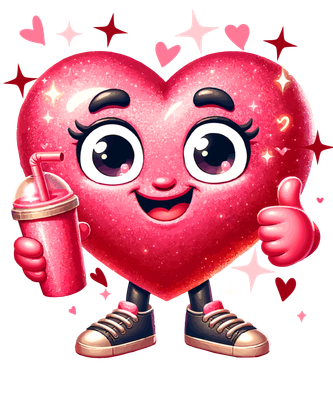 Be Mine - Valentine Heart - DTF