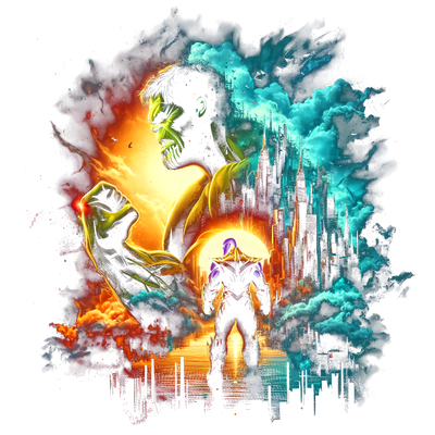 The Hulk Semitone DTF T Shirt