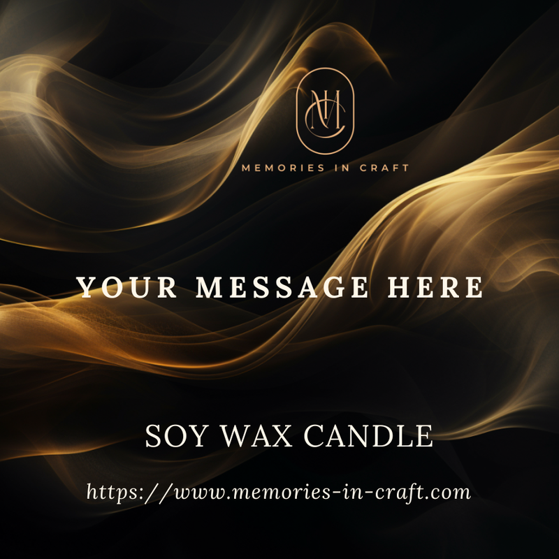 Your Personal Design Black Label Candle