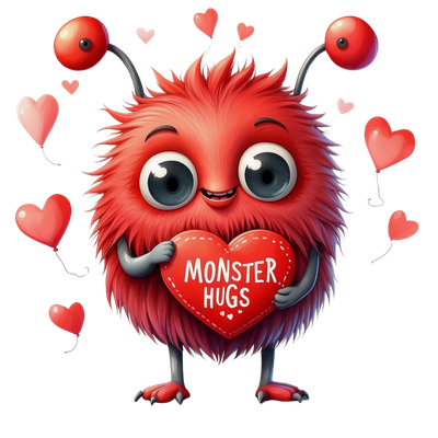 Valentine&#39;s Monster Hugs