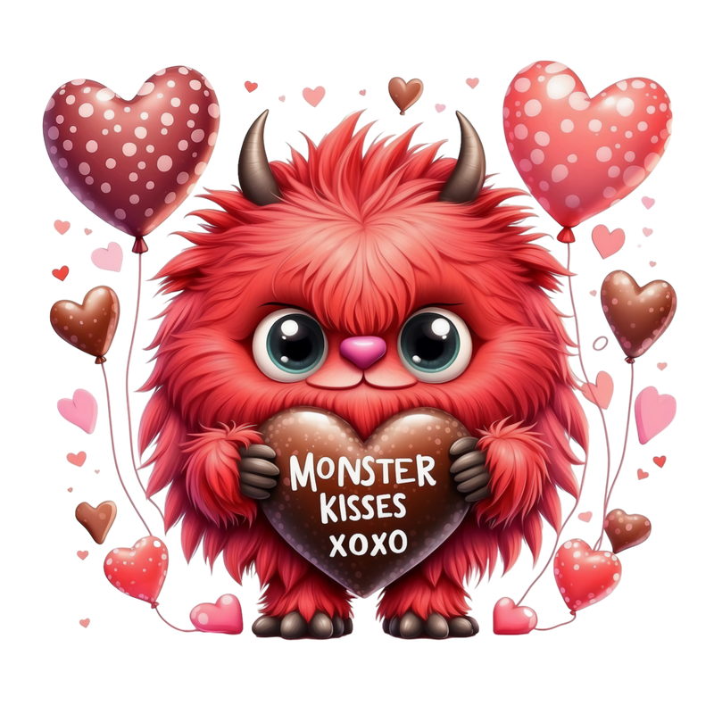 Valentine&#39;s Monster Kisses xx