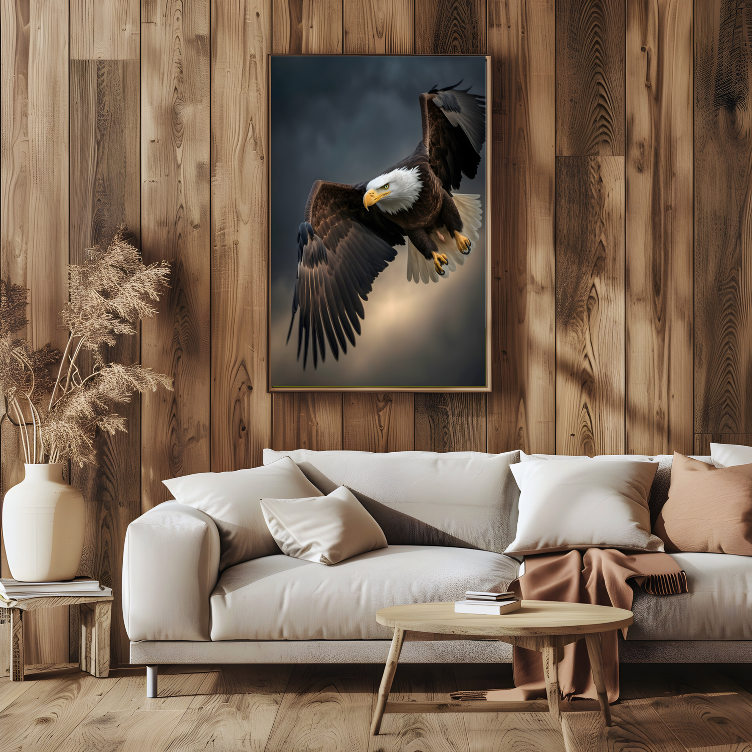 Eagle in flight - UV Printed