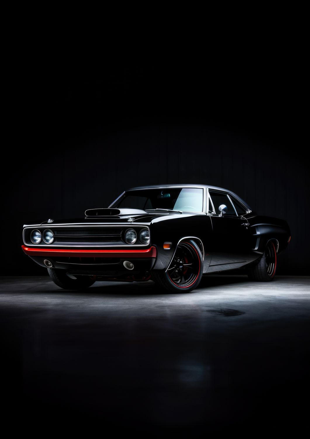 Dodge Muscle Car Challenger UV Print
