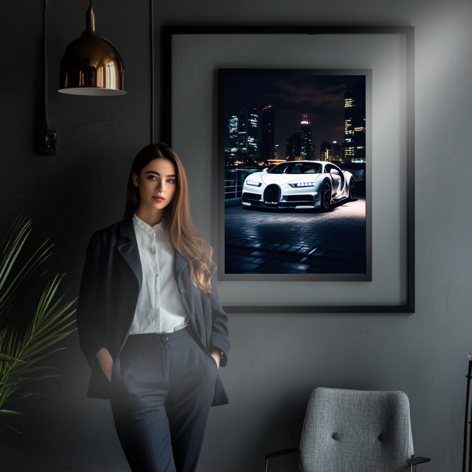 Bugatti Centodieci - UV Print