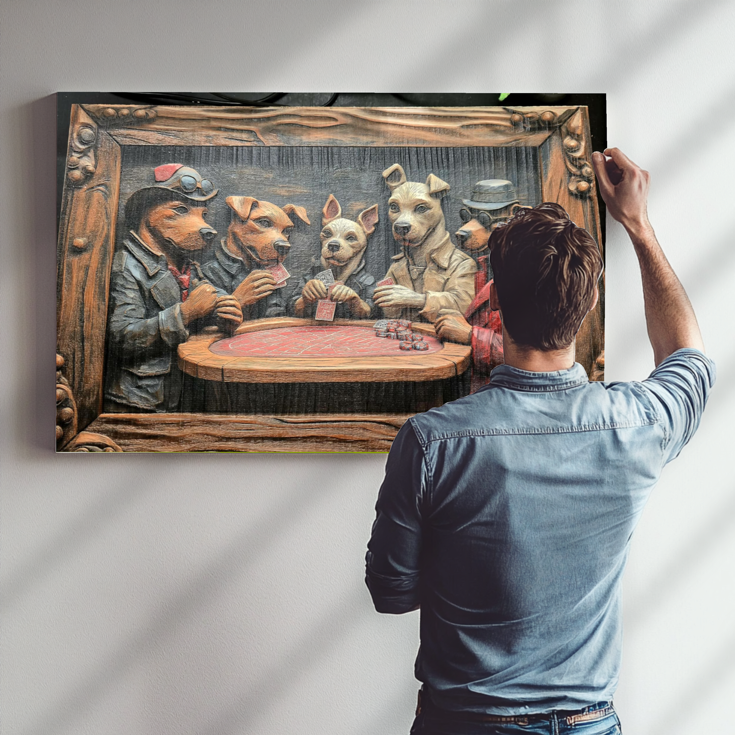 Mob Dogs Playing Card - UV Printed Wood