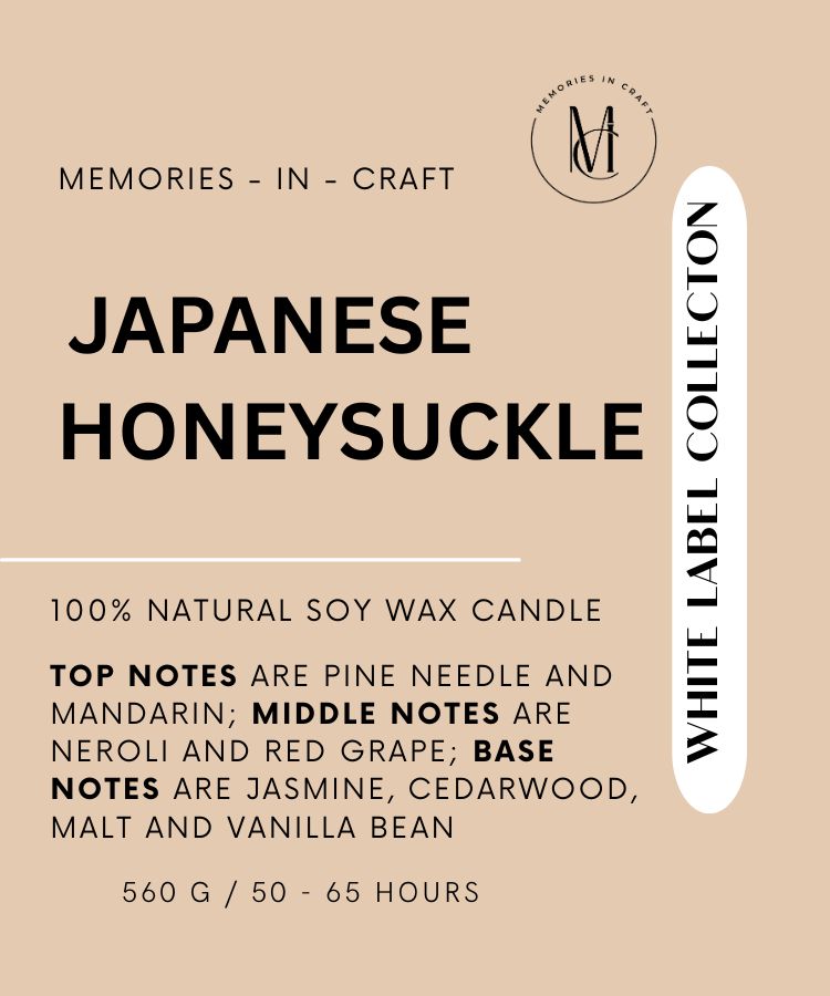 Japanese Honey Suckle - White Label