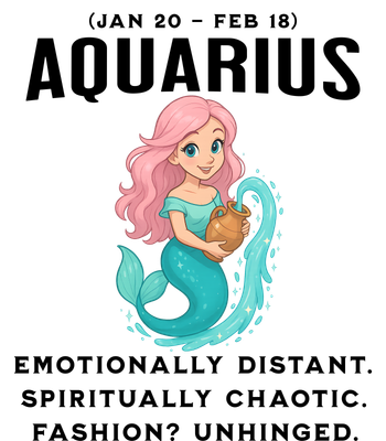 Aquarius Sarcastic Coffee Cup