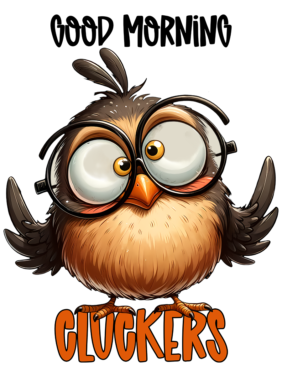 Good Morning Cluckers Coffee Cup