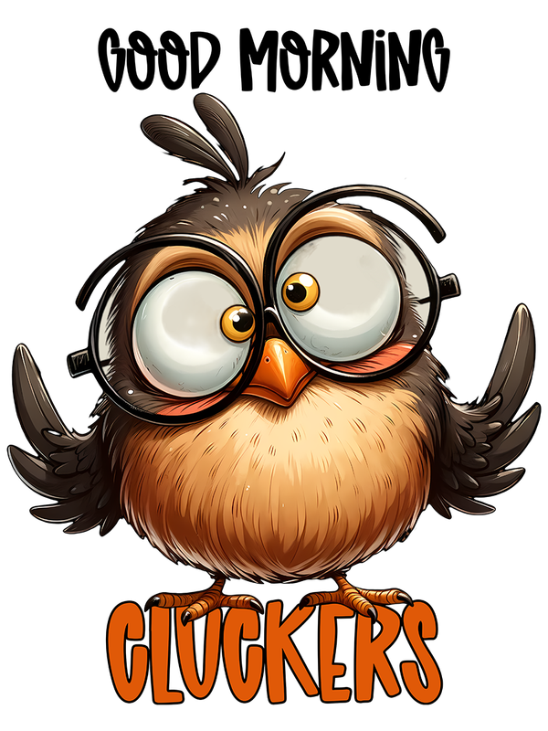 Good Morning Cluckers Coffee Cup