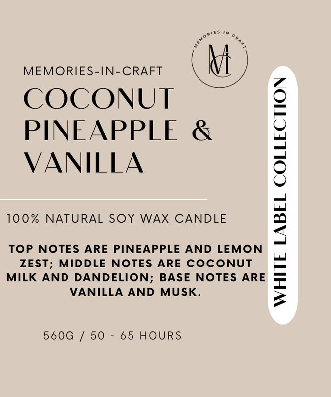 Coconut Pineapple &amp; Vanilla