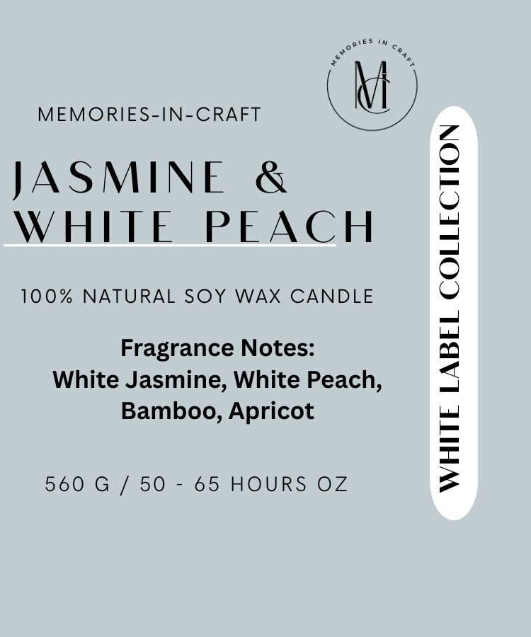 Jasmine &amp; White Peach - White Label