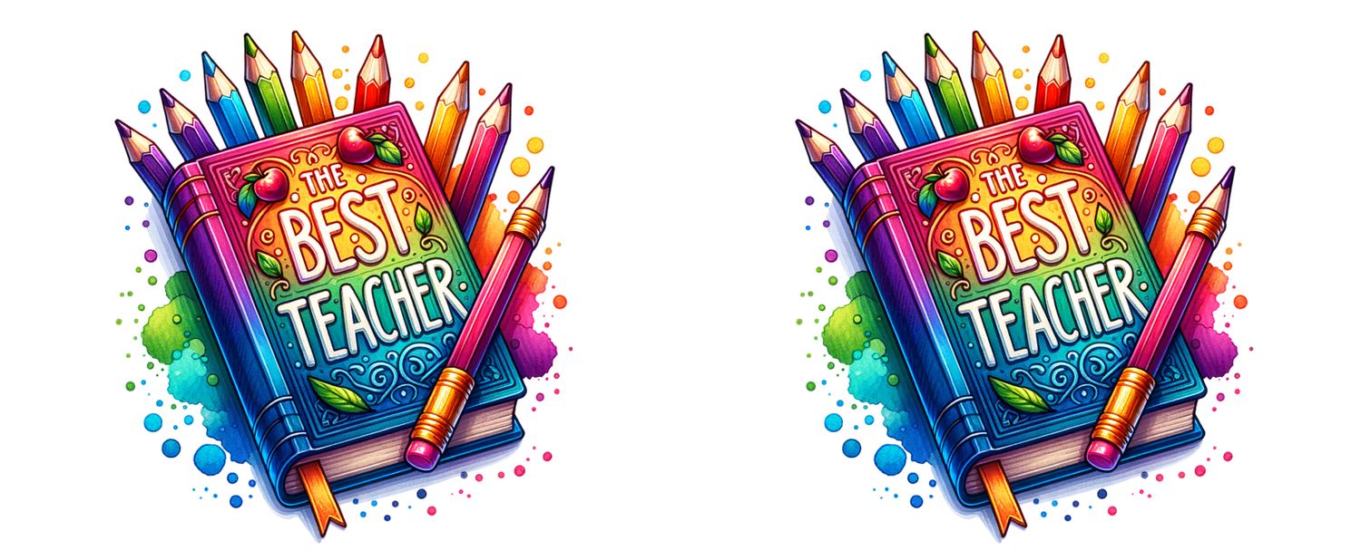 The Best teachr colouring book