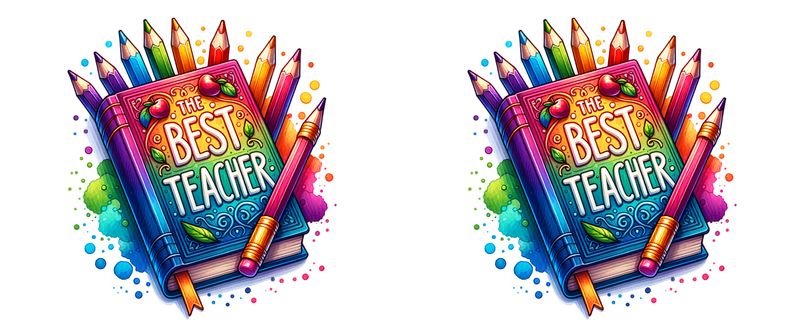 The Best teachr colouring book