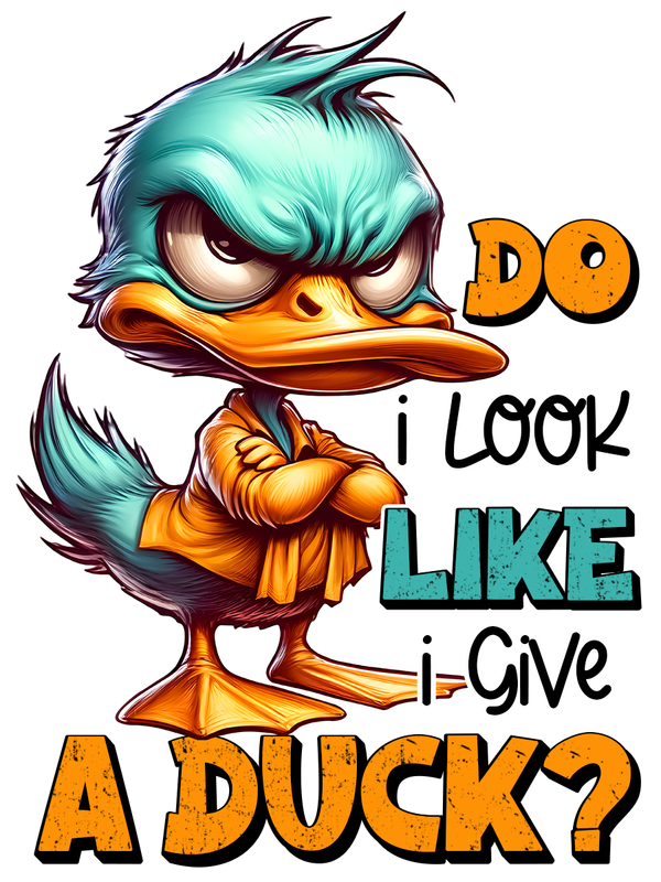 Do I look like I give a duck