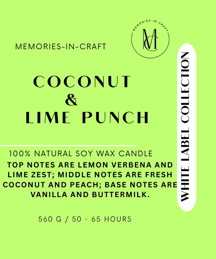 Coconut &amp; Lime Punch - White Label