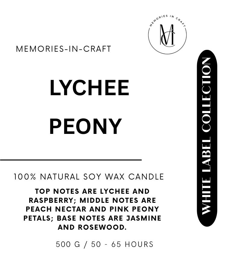 Lychee Peony - White Label