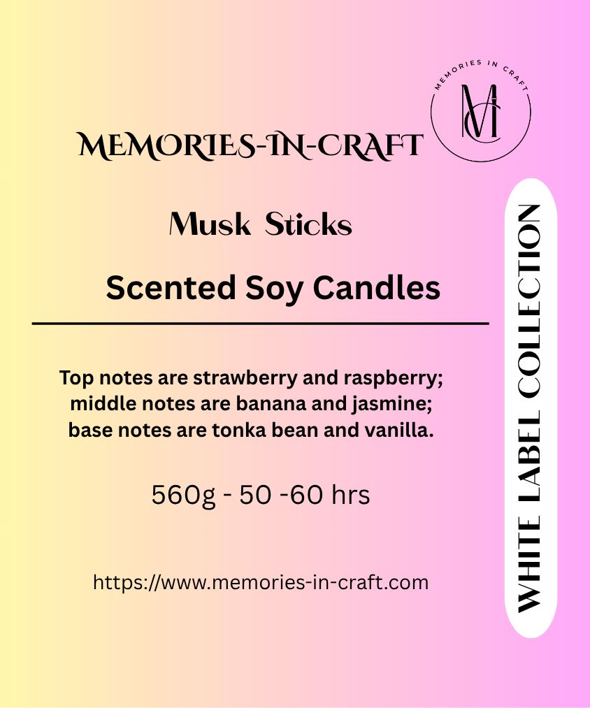 Musk Sticks - Scented Candle