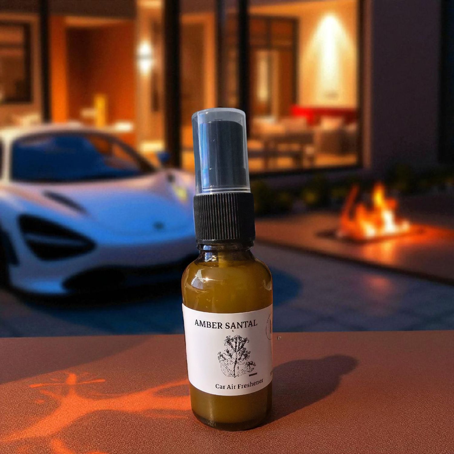 Amber Santal - Car Air Freshener
