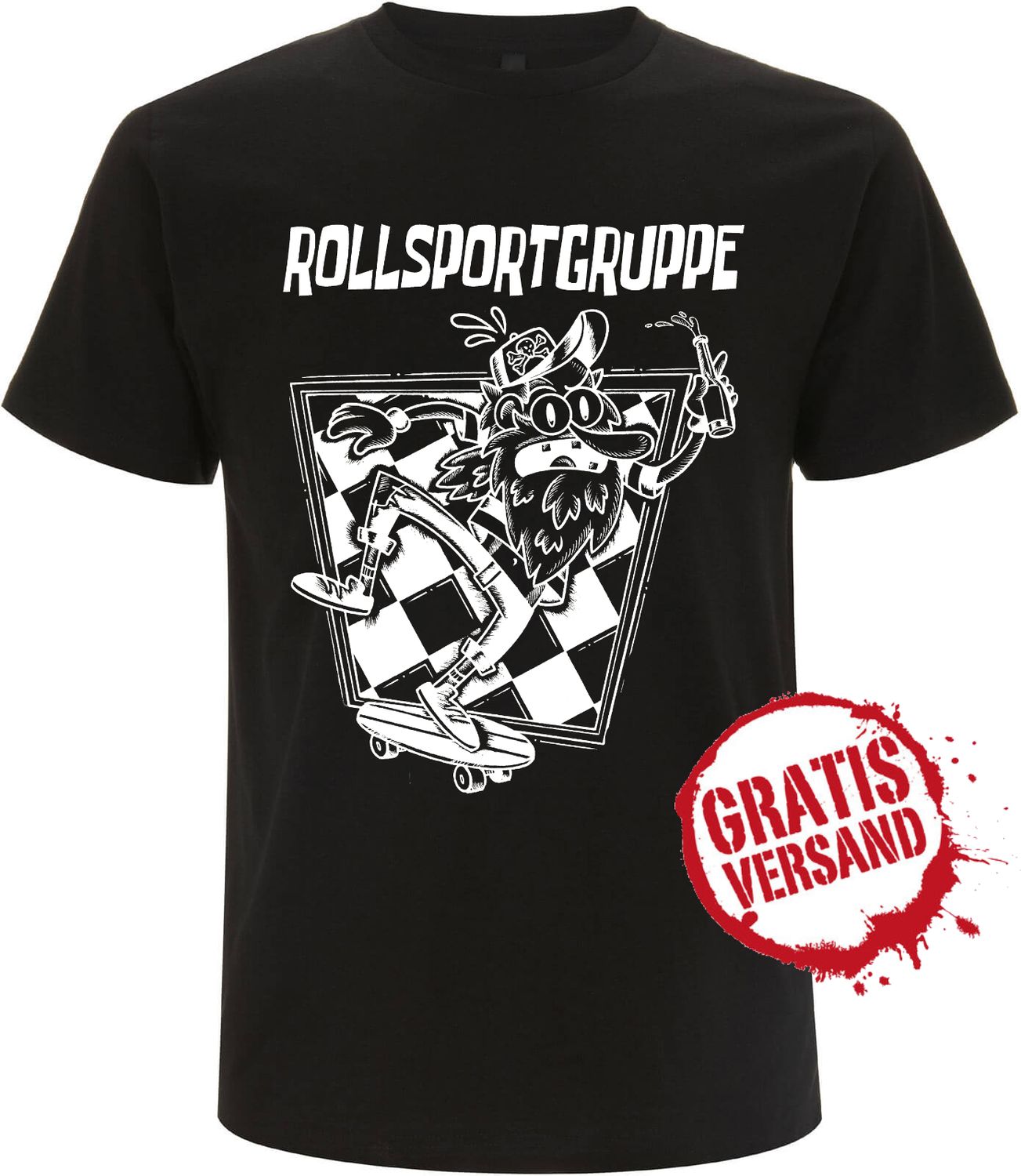 T-Shirt "Rollsportgruppe" Schwatt