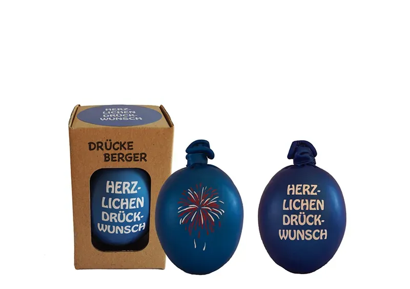 Drückeberger im Geschenkkarton - Herzlichen Drückwunsch