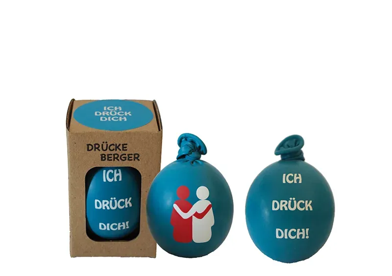 Drückeberger im Geschenkkarton - Ich drück dich