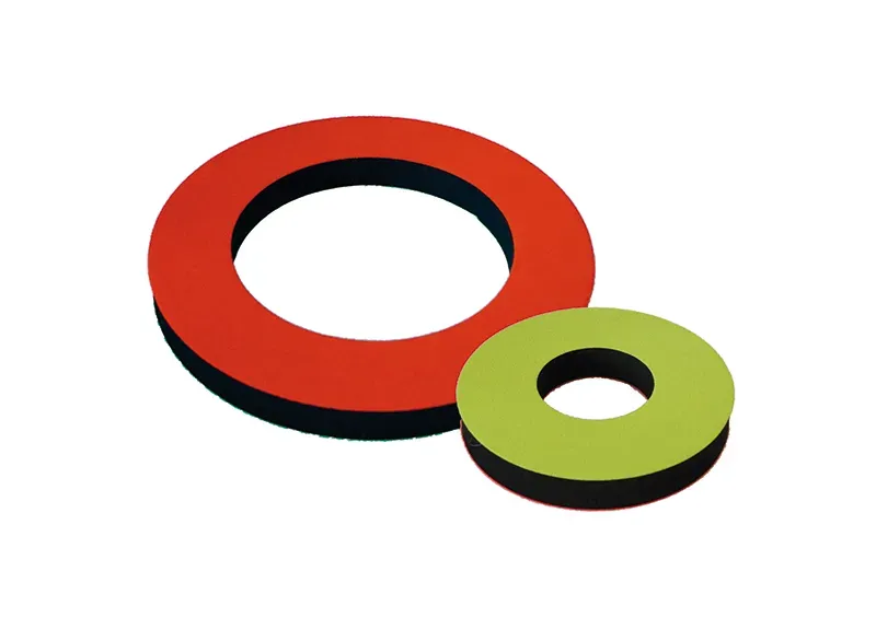 NeoWurfring 2er Set - neon gelb/orange