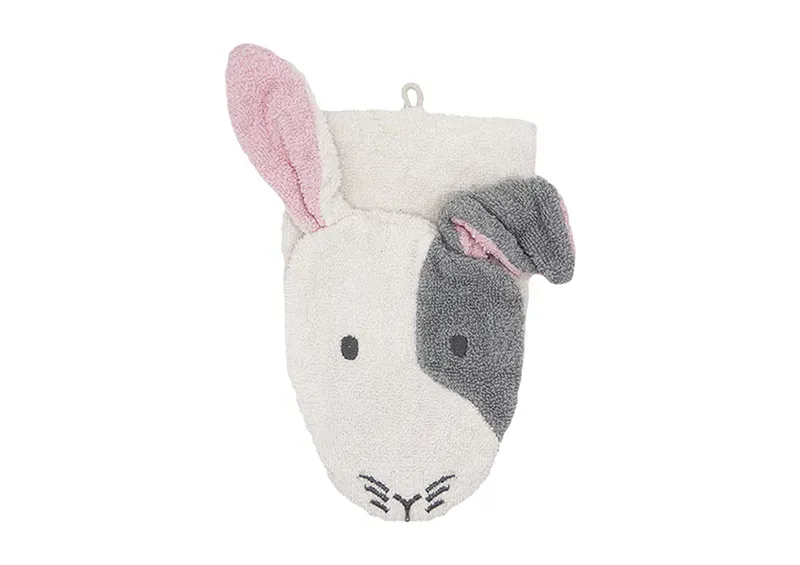 Waschhandschuh Hase