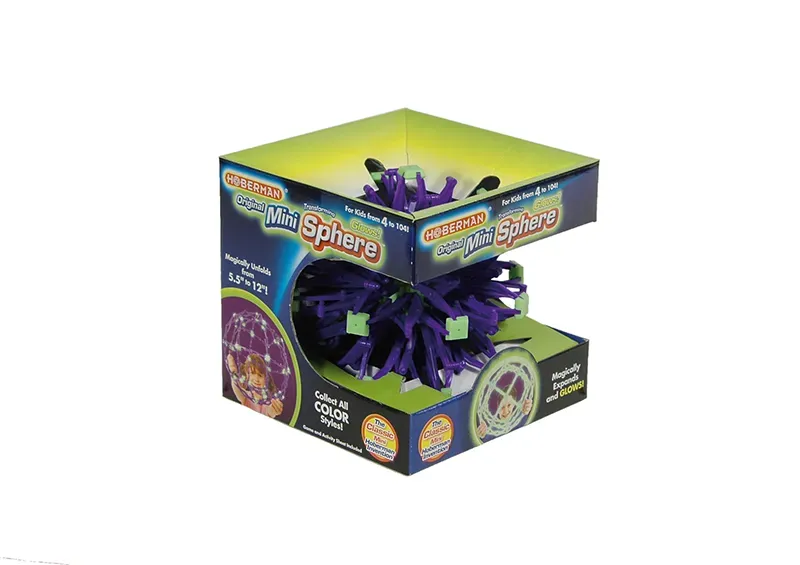 Hoberman Sphere nachtleuchtend Mini