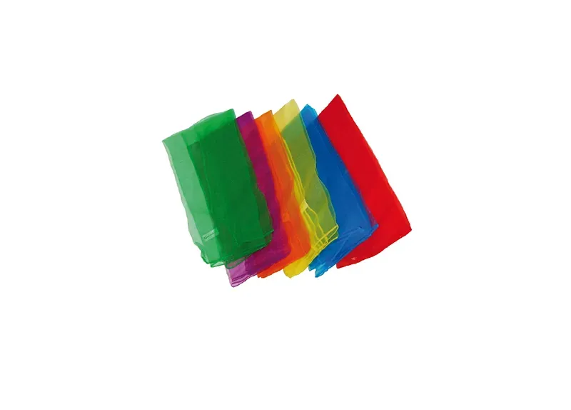 Jongliertücher,  Set (6Stk.)