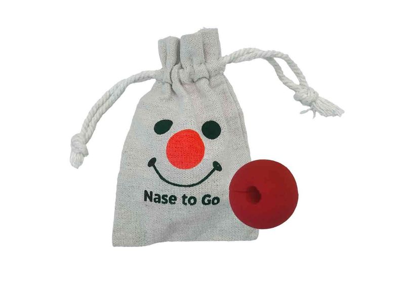 Nase to Go - stets ein Lächeln in der Tasche