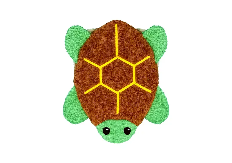 Waschhandschuh Landschildkröte