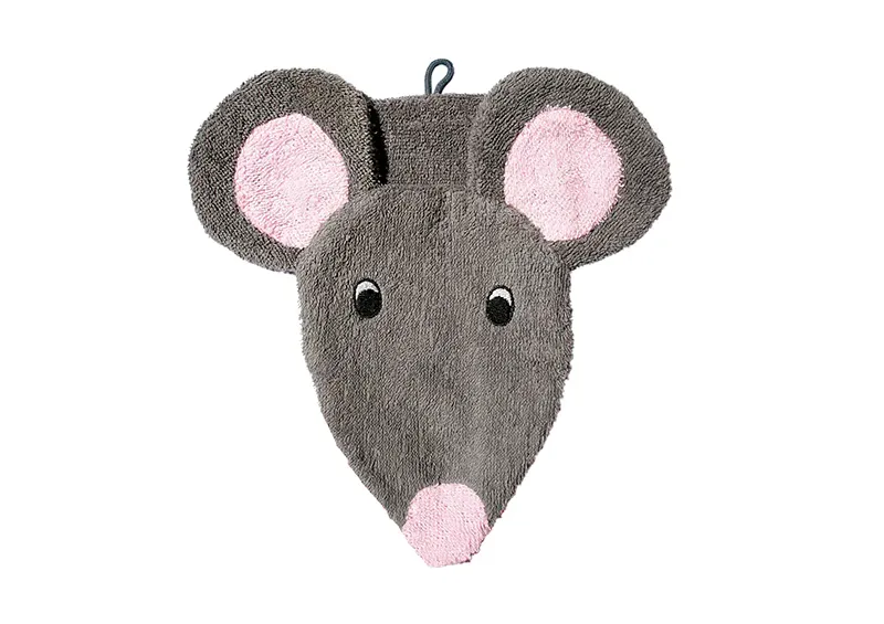 Waschhandschuh Maus