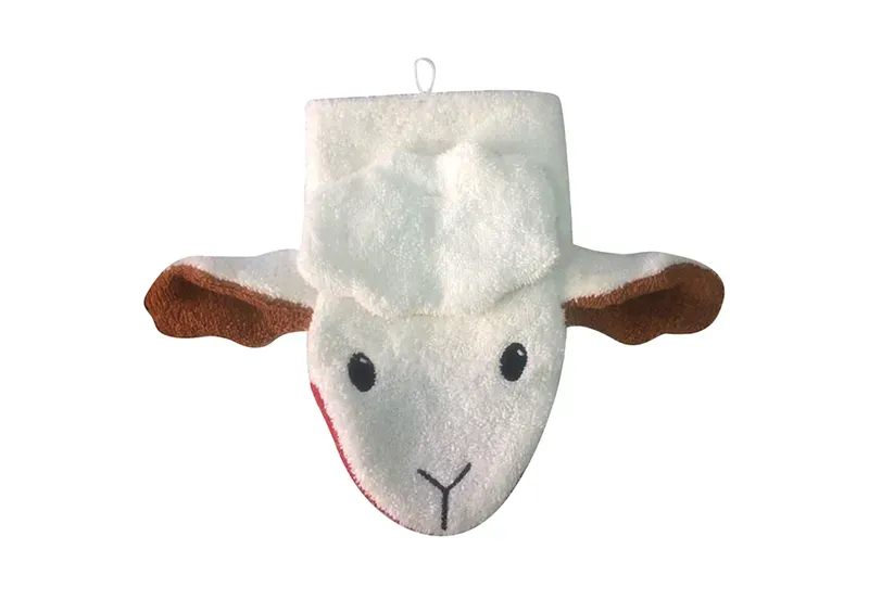 Waschhandschuh Schaf