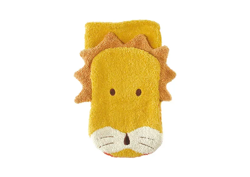 Waschhandschuh Löwe