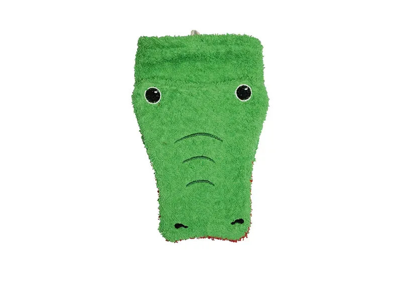 Waschhandschuh Krokodil