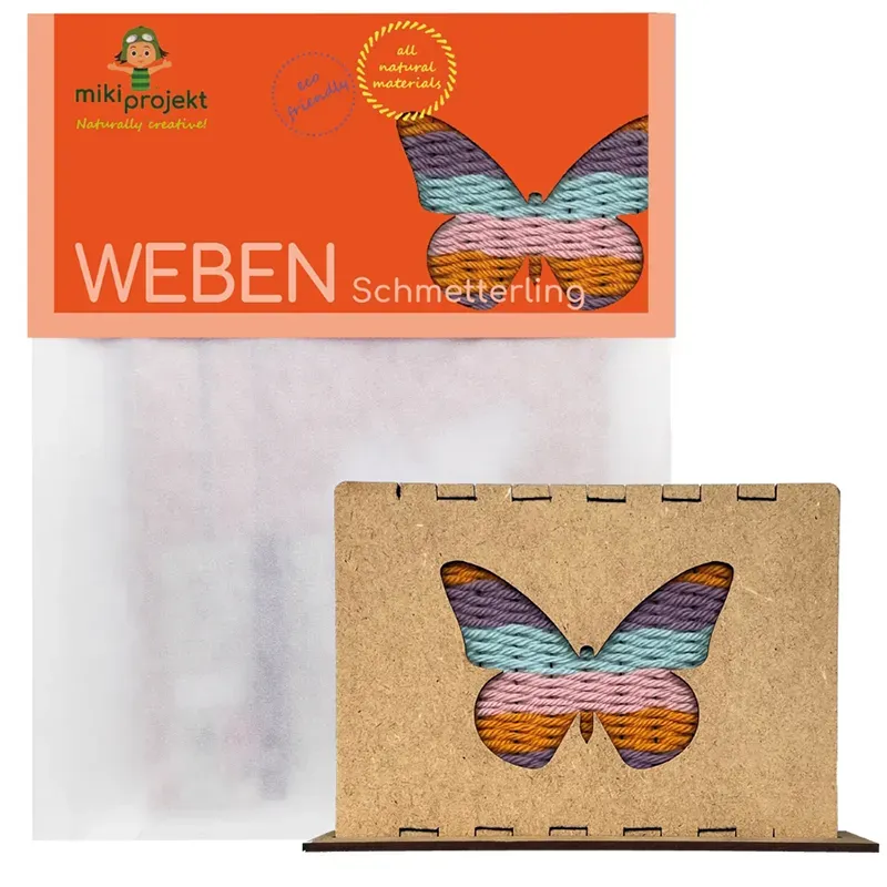 Bastelset Weben Bastelset Weben "Schmetterling"