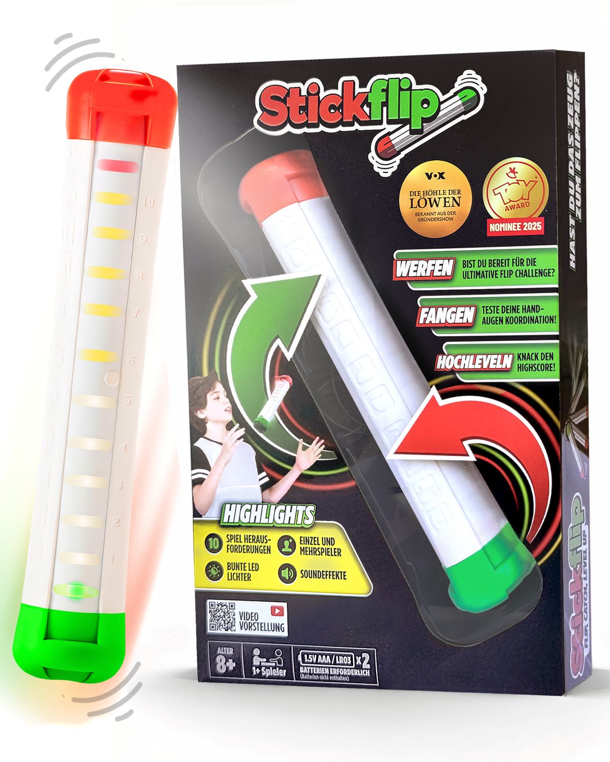 Stickflip - WERFEN, FANGEN, HOCHLEVELN