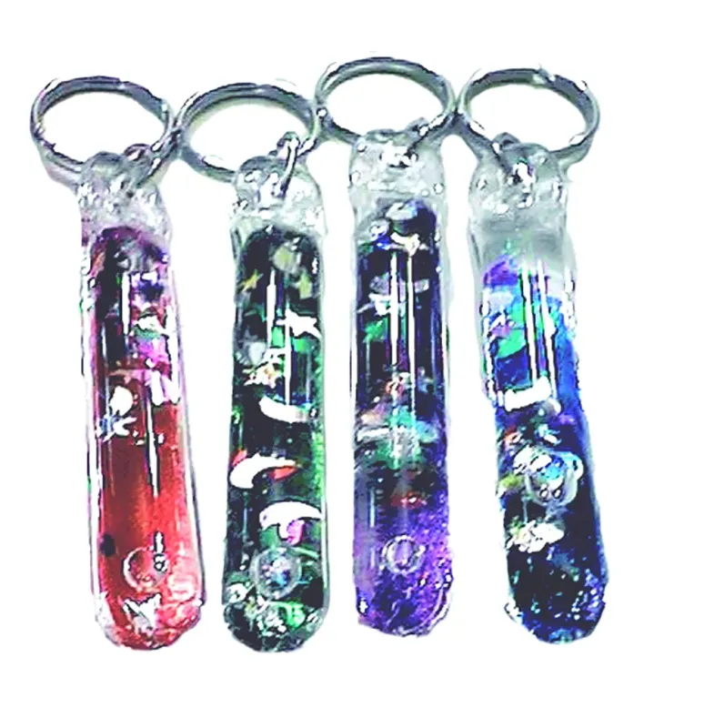 Schlüsselanhänger Zauberstab, Glitzer