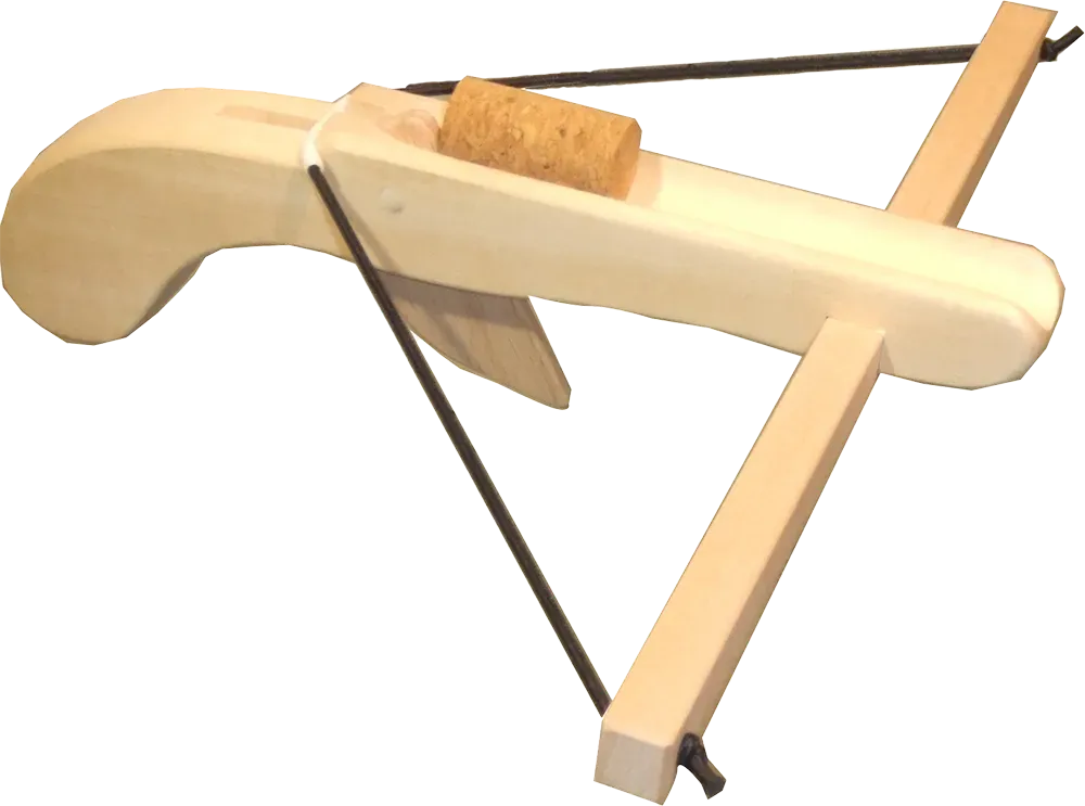 Armbrust mit Korken ·  natur