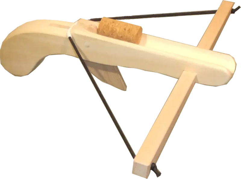 Armbrust mit Korken ·  natur