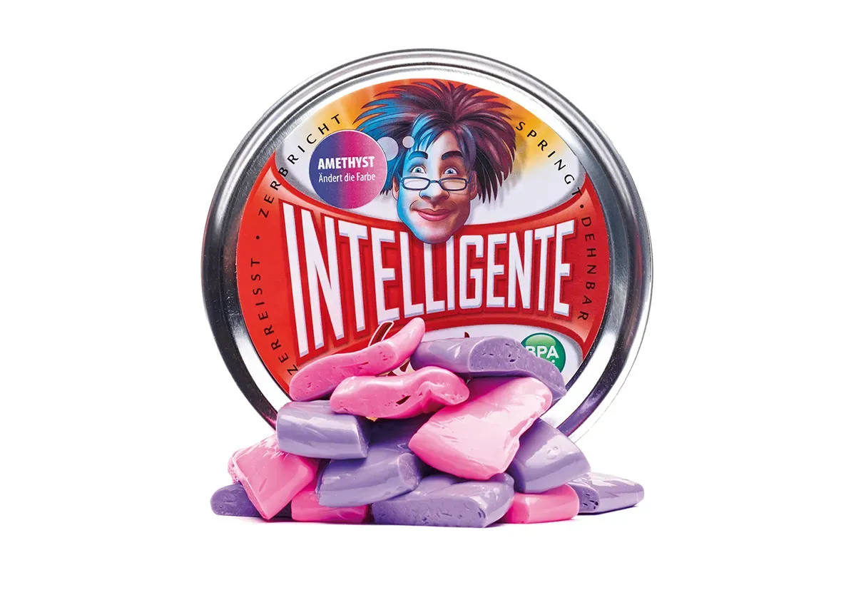 Intelligente Knete - Das Original! Amethyst - Ändert die Farbe Intelligente Knete - Das Original! Amethyst - Ändert die Farbe