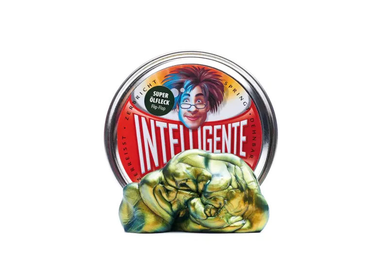 Intelligente Knete - Das Original! Super-Ölfleck mit Flip-Flop-Effekt Intelligente Knete - Das Original! Super-Ölfleck mit Flip-Flop-Effekt