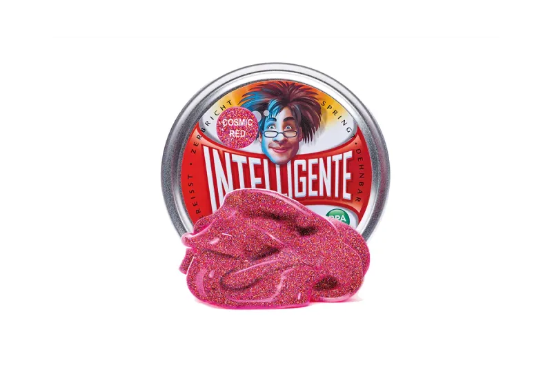 Intelligente Knete - Das Original! Cosmic Red mit Glitzer-Effekt Intelligente Knete - Das Original! Cosmic Red mit Glitzer-Effekt