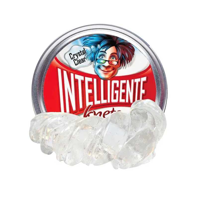 Intelligente Knete - Das Original! Crystal Clear - Transparente Knete