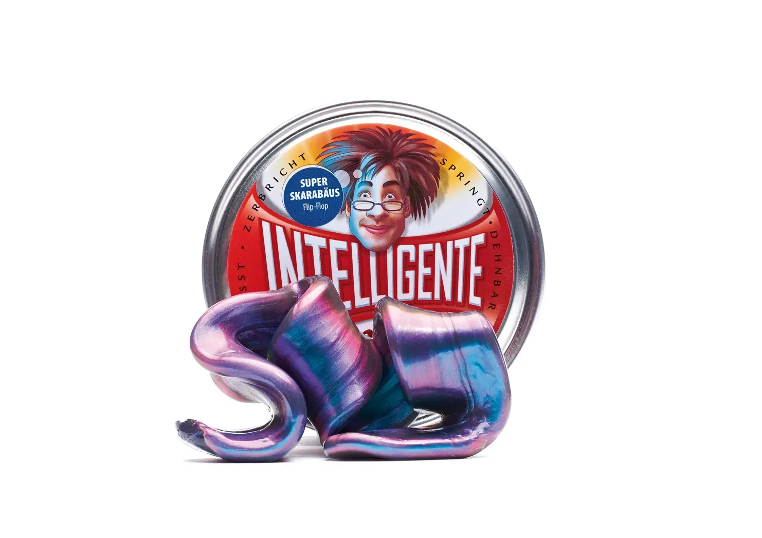 Intelligente Knete - Das Original! Super-Skarabäus mit Flip-Flop-Effekt Intelligente Knete - Das Original! Super-Skarabäus mit Flip-Flop-Effekt