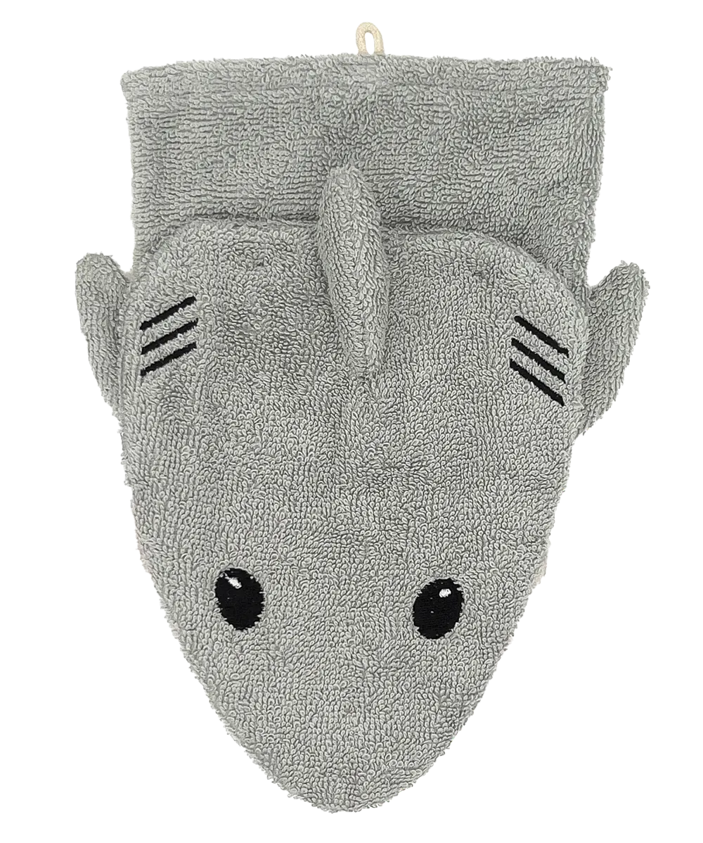 Waschhandschuh Hai